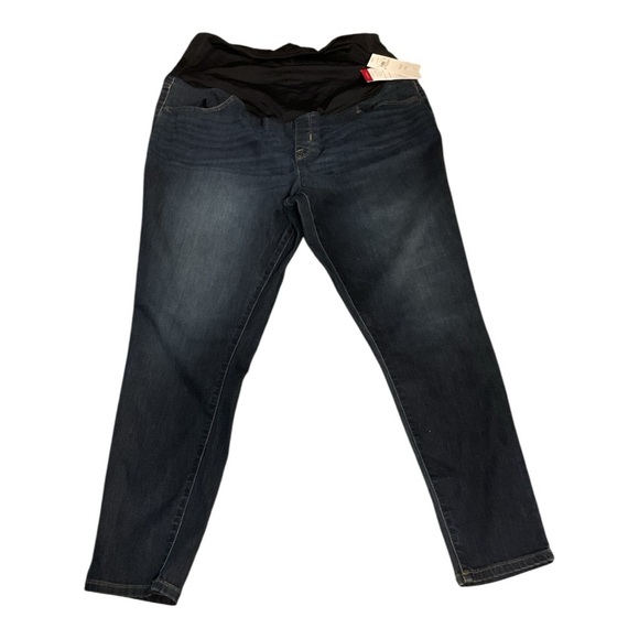 Isabel Maternity by Ingrid & Isabel Denim - NWT Isabel Maternity by Ingrid & Isabel Dark Blue Skinny Jeans Size 16